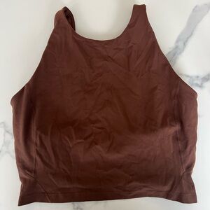lululemon Chocolate Brown Tank Top - size 10